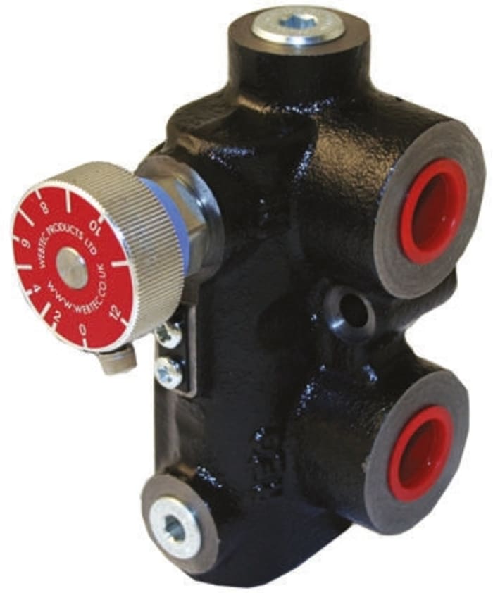 Webtec, TSK6138-016 Line Mounting Hydraulic Flow Divider