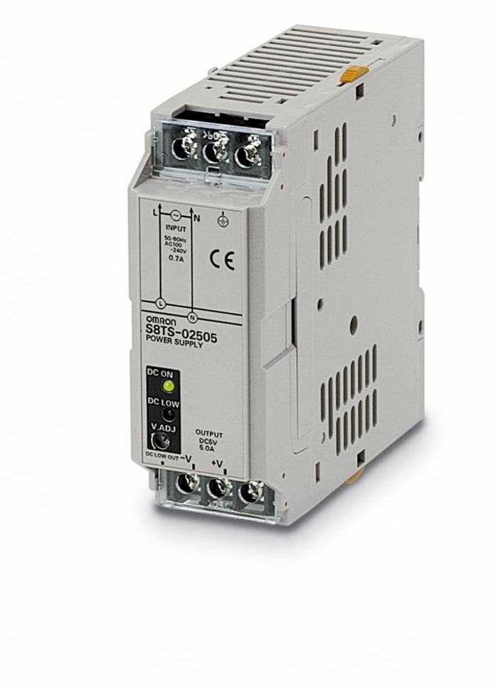 Omron S8TS-02505 Источник питания для монтажа на панель и DIN-рейку