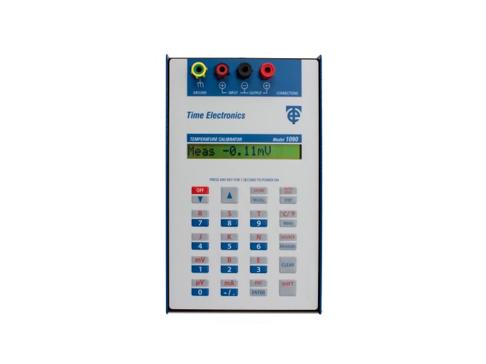 Calibrateur de température, Type B, E, J, K, N, R, S, T, Time Electronics, 1090