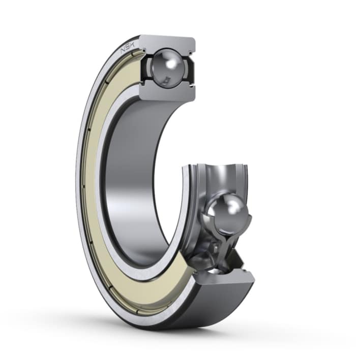 NSK 6801ZZ Single Row Deep Groove Ball Bearing- Both Sides Shielded 12mm I.D, 21mm O.D