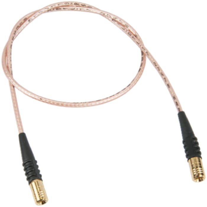 Câble coaxial TE Connectivity, RG174, SMB, / SMB, 1m