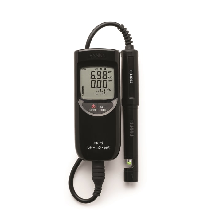 HI 991301 N 1 probe water tester w/2 LCD