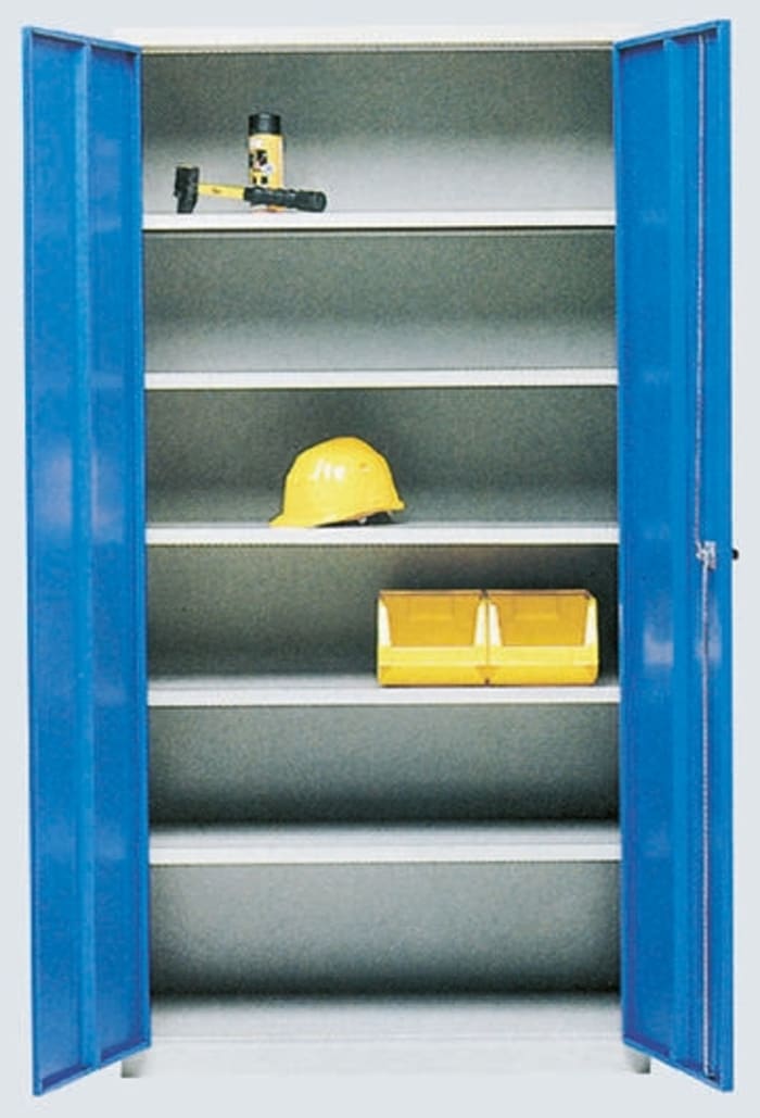 Armoire Tiro Clas 2 portes en Métal verrouillable, 2000 x 1000 x 460mm