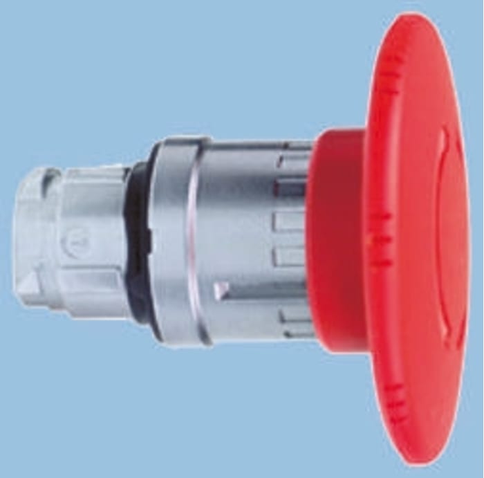 Schneider Electric ZB4B Series Trigger Action Emergency Stop Push Button, Panel Mount, 22mm Cutout, IP66