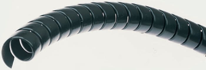 RS PRO 20m Long PVC-U Hose Protector, 3/16 to 1/4in Hose Size Compatibility