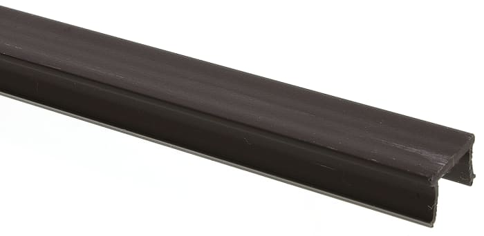 Bosch Rexroth Black PVC Cover Strip, 10mm Groove Size, 1m Length