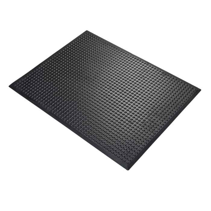 Coba Europe Bubblemat Natural Rubber Anti-Fatigue Mat, 0.9m x 1.2m x 14mm