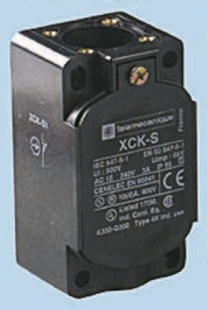 Telemecanique Sensors OsiSense XC Series Limit Switch, NO/NC, IP65, DP, Plastic Housing, 240V ac Max, 10A Max