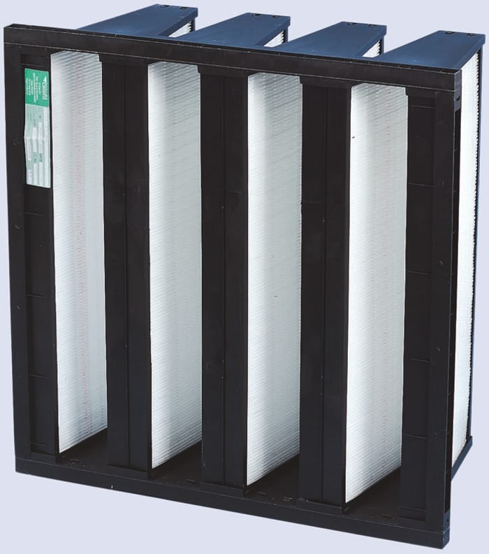 Glass Fibre Bag Filter, F7 Grade, 595 x 595 x 289mm