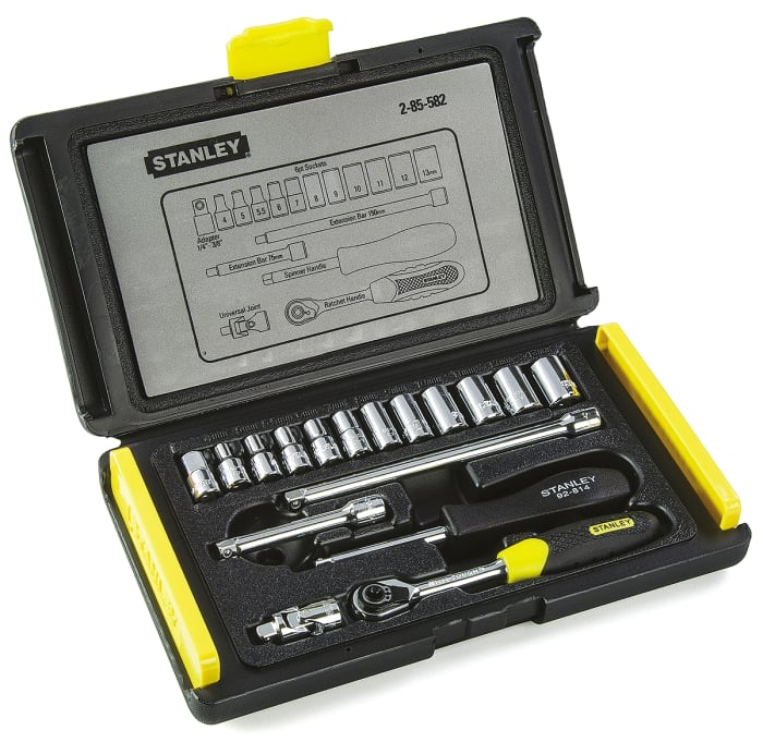 Stanley 17-Piece 1/4 in