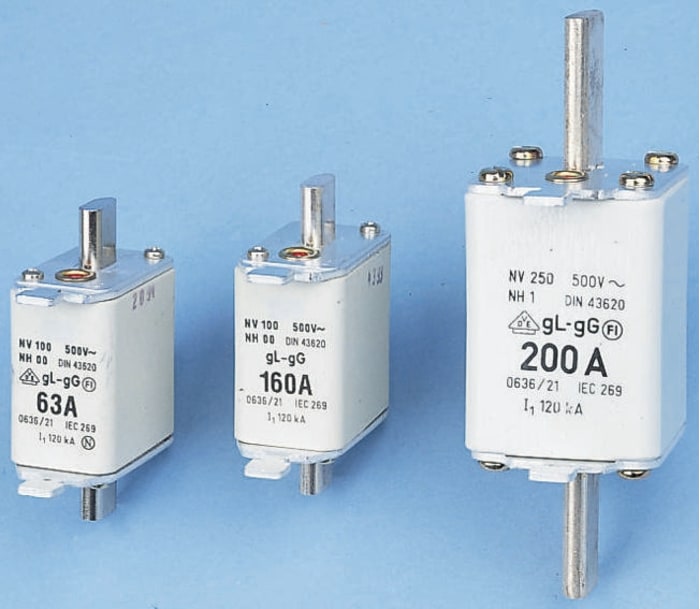 Fusible NH 35A Mersen NH000 500V c.a., gG