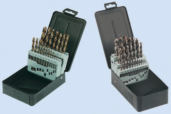 Coffret de forets Tom Carrington &amp; Son HSCo 1mm à 10mm, 19