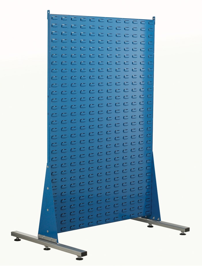 Unité de stockage de panneaux porte-outils RS PRO Bleu en PP Portable, 1500mm x 1000mm x 750mm