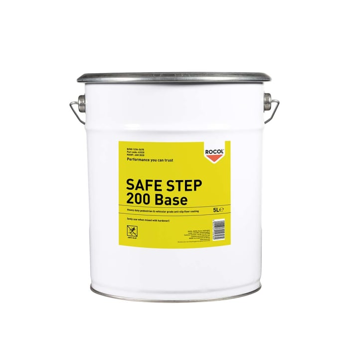 Suelo antideslizante Rocol Safe Step de Epoxy Gris