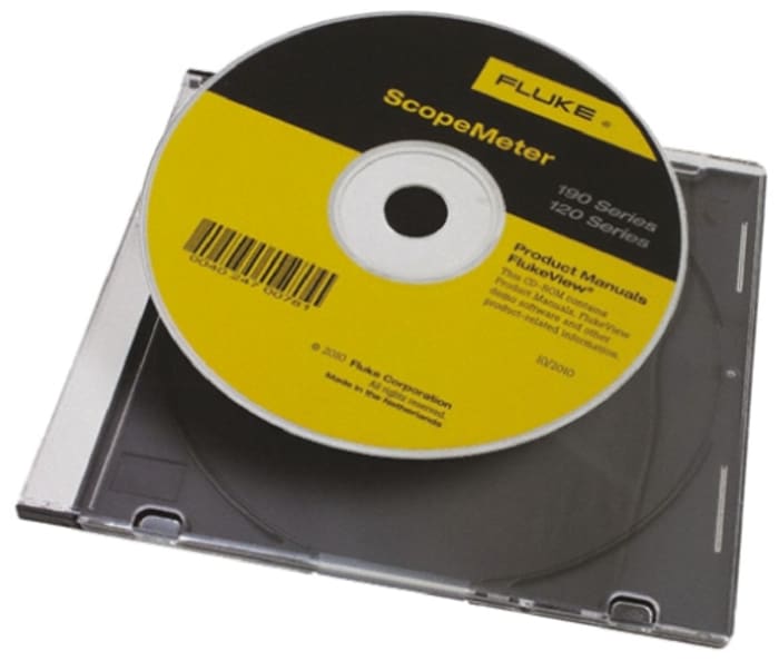 Fluke Oscilloscope Software for Use with 120 Series, 190 Series