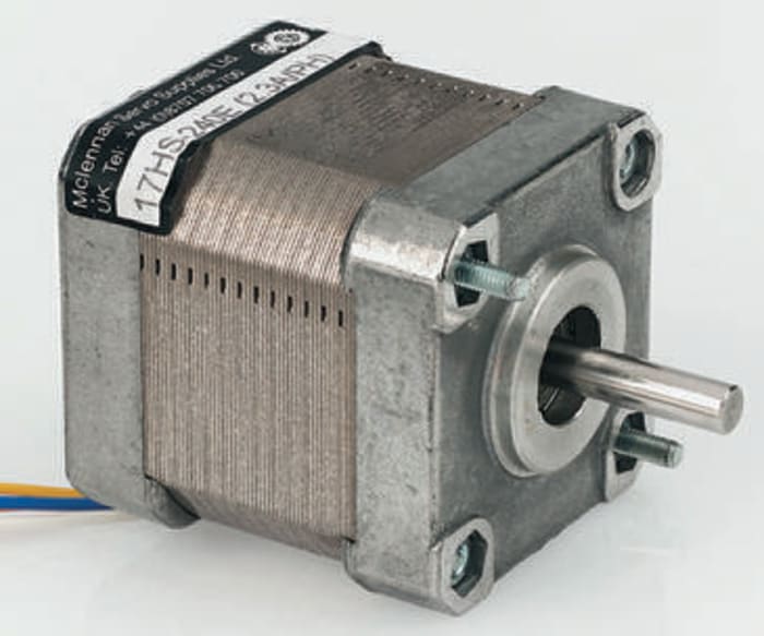 McLennan Servo Supplies Bipolar Hybrid Stepper Motor 1.8°, 0.29Nm, 2.3 A, 4 Wires