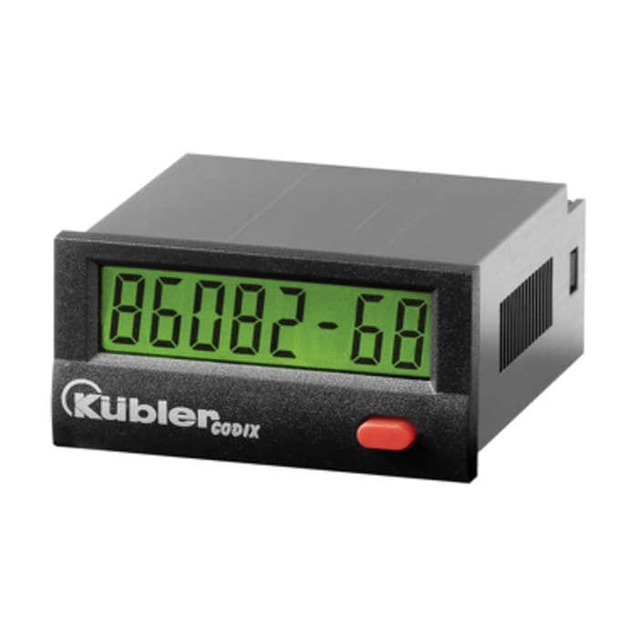 Kubler CODIX 134 Timer, 8 Digit LCD, 0 → 0.7 V dc