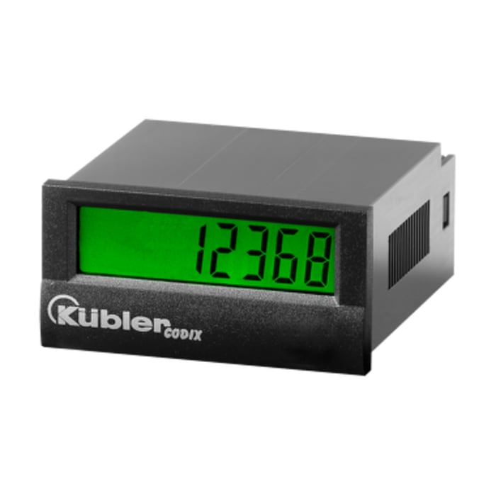 Kubler CODIX 136 Counter, 8 Digit LCD, 12kHz, 4 → 30 V dc