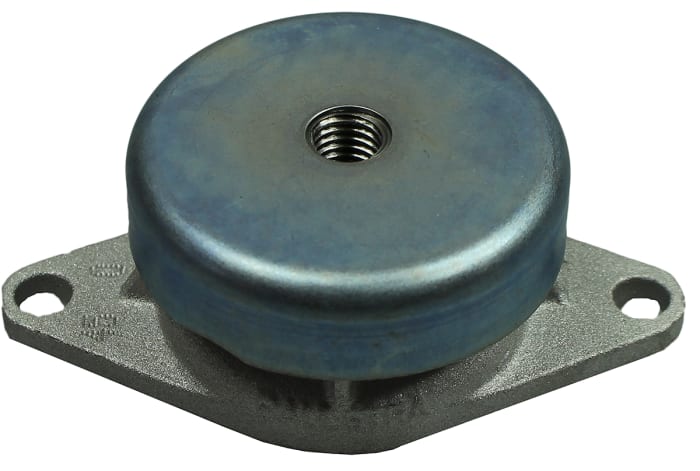 Paulstra Hutchinson Diamond M12 Anti Vibration Mount, Female Buffer Foot