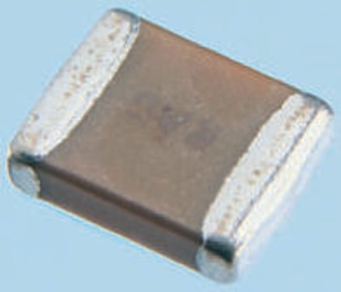 KEMET 100μF Çok Katmanlı Seramik Kapasitörü MLCC 6.3V dc ±20% Toleranslı , Dielektrik Malz. X5R, Serisi: C