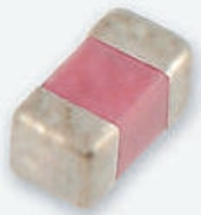 Yageo 1nF Multilayer Ceramic Capacitor MLCC, 50V dc V, ±10% , SMD