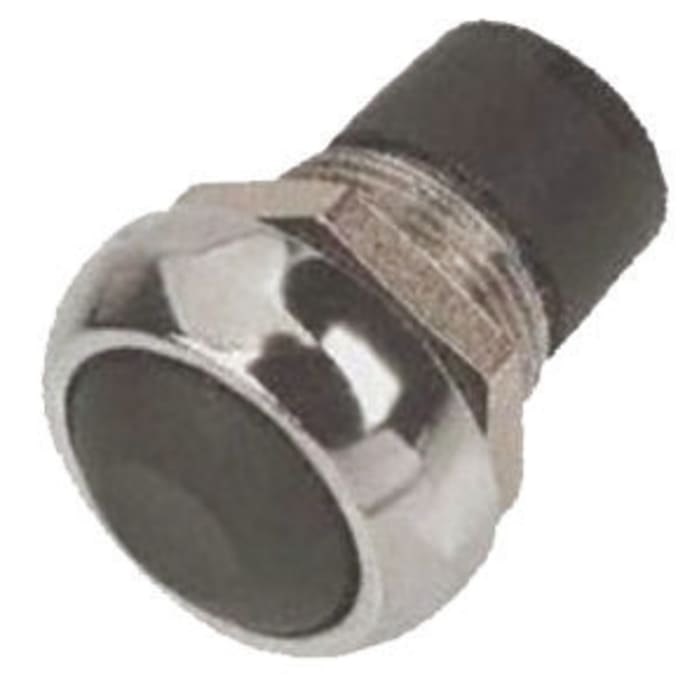 APEM Miniature Push Button Switch, Latching, Panel Mount, 13.6mm Cutout, SPST, 12/48/72V dc, IP67