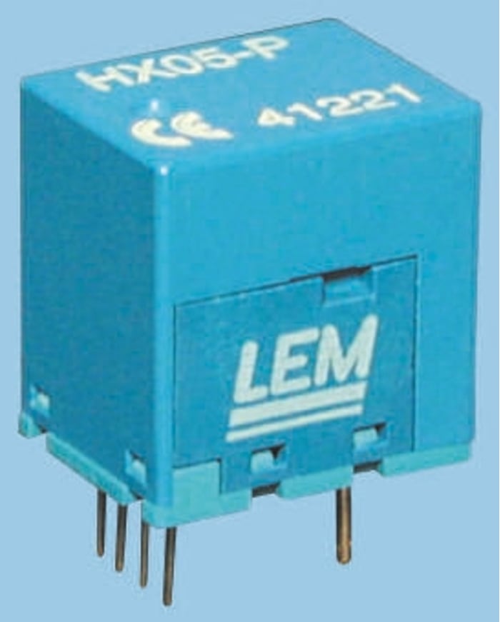 LEM HX Series Current Transformer, 5A Input, 0.8mm Bore, 12 → 15 V