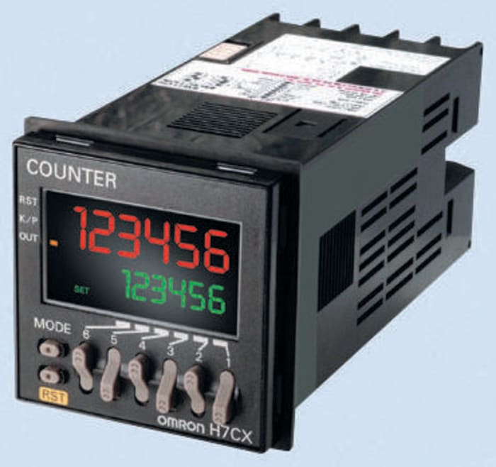 Omron Counter, 4 Digit, 5kHz, 100 → 240 V ac