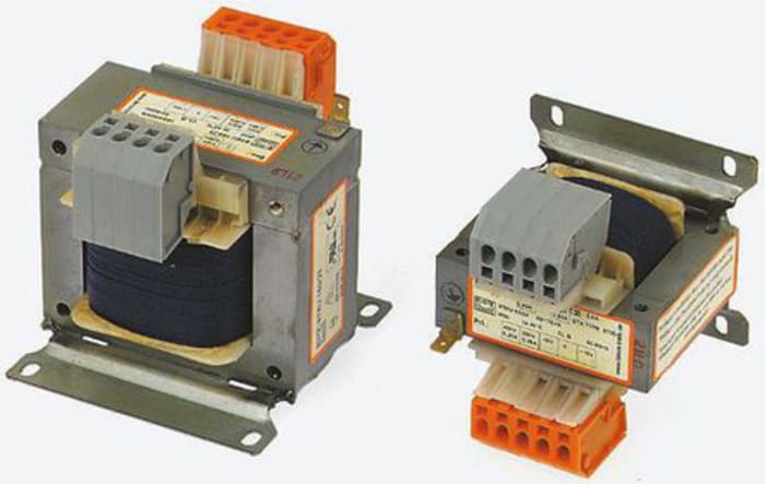Block 1.6kVA 2 Output Chassis Mounting Transformer, 2 x 115V ac