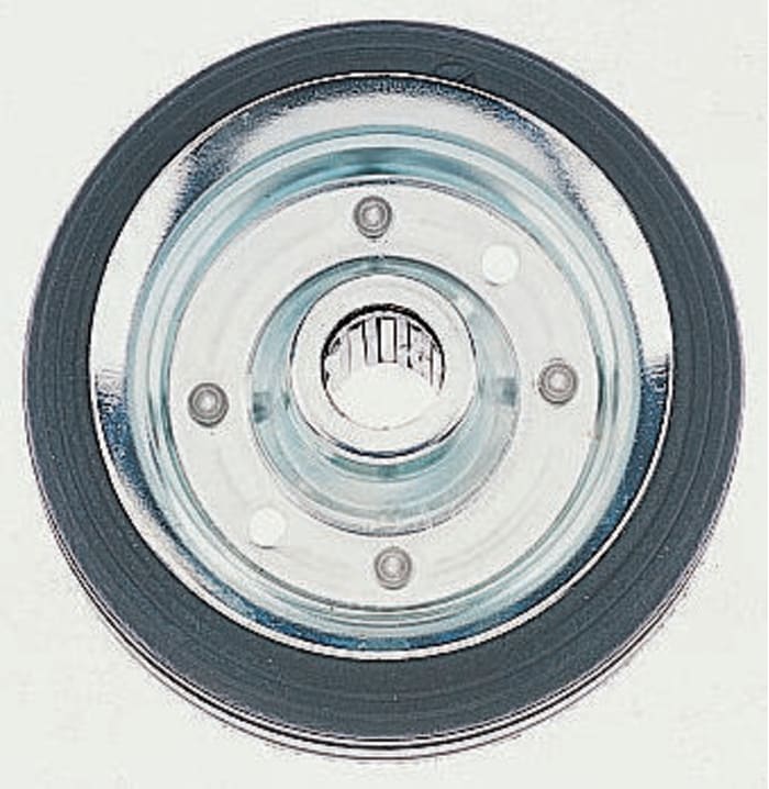 Guitel Hervieu Rubber Tyred Wheel, 175kg