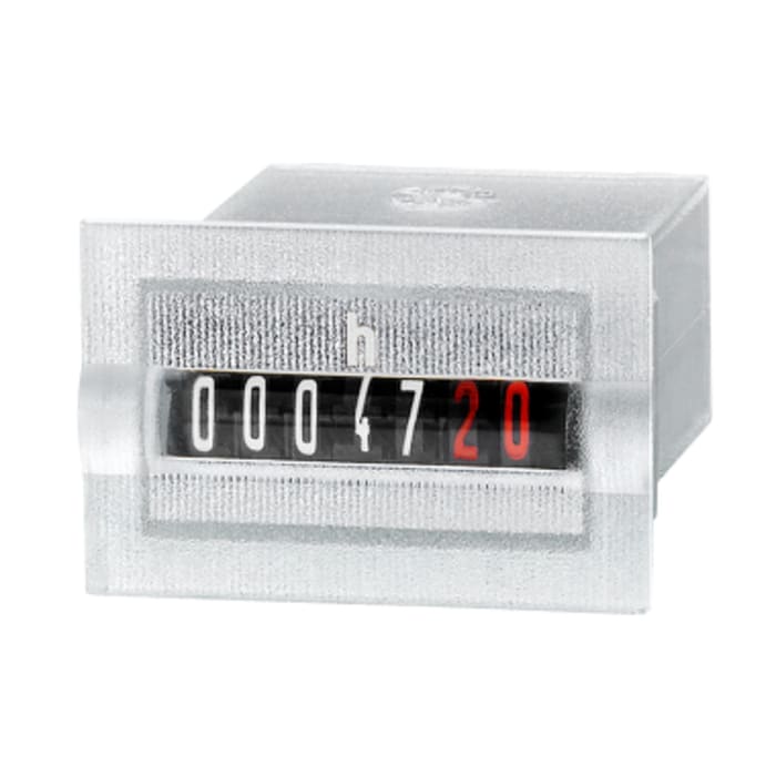 Kubler HK 47.20 Hour Meter, 7 Digit, 4.5 → 35 V dc