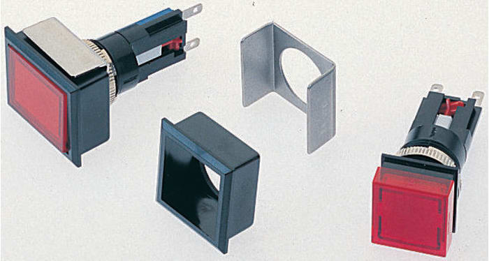 Saia-Burgess Push Button Switch, Momentary, Panel Mount, IP40