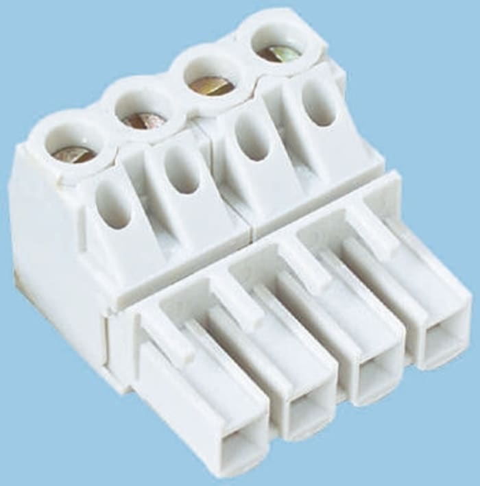 LMI PCB Terminal Block, 8-Contact, 5.08mm Pitch, Cable Mount, 1-Row, Screw Termination