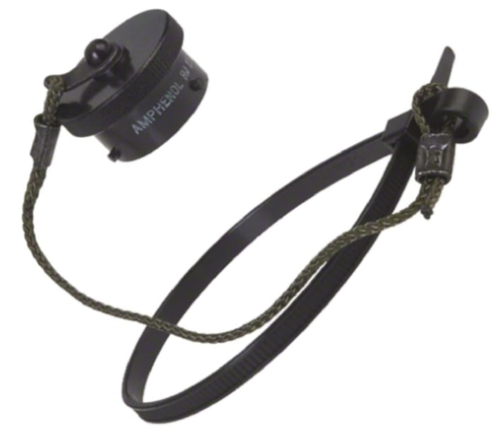 Terénní konektor RJ45, řada: RJF, Samec MIL-DTL-26482, IP67, konečná úprava: Černý Amphenol