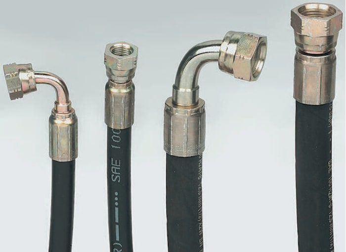 St-st hose assembly,600mm L x 3/8in ID
