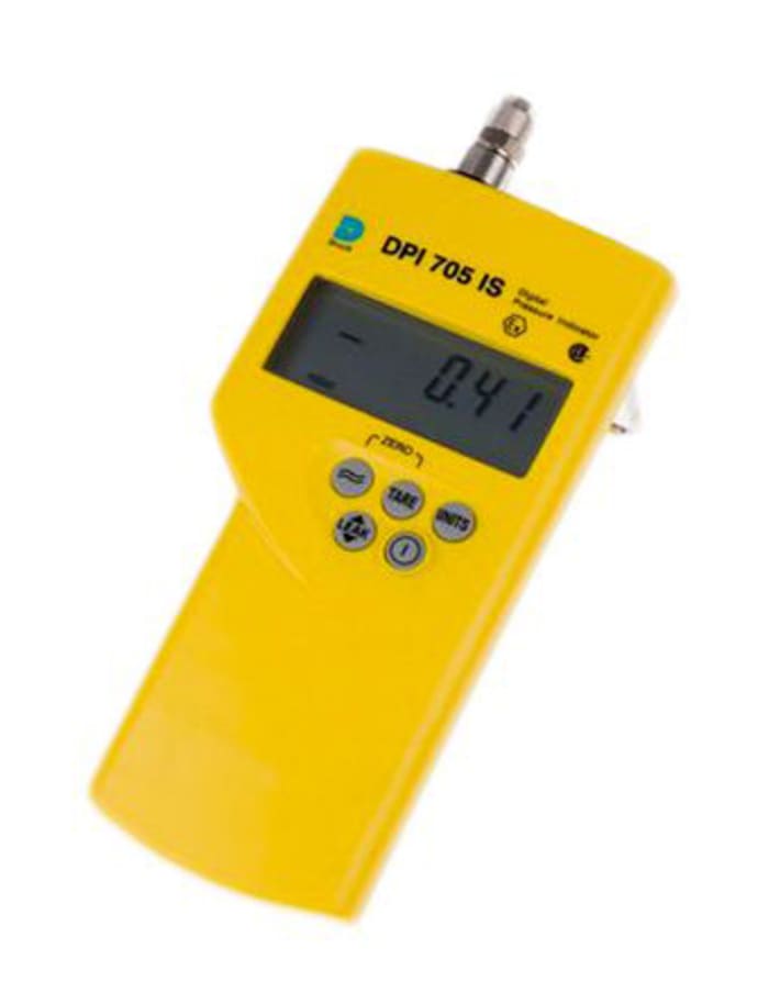 Druck DPI 705/IS Differential Manometer With 2 Pressure Port/s, Max Pressure Measurement 200mbar RSCAL