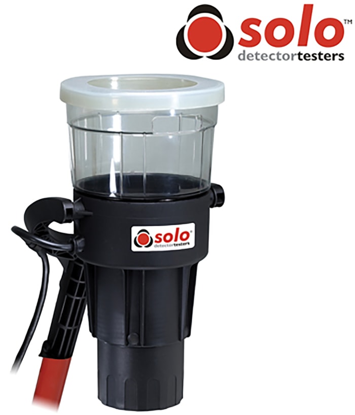Comprobador de detector de humo No Climb serie Solo, alimentado por tensión de red, alcance: 9m