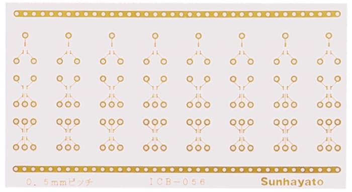 ICB-056, Single Sided Extender Board Converter Board FR4 100 x 55 x 0.1mm