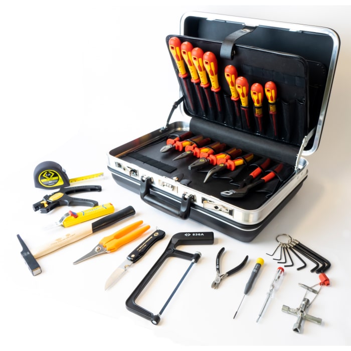 Mallette à outils Electromécanique CK, Jeu de 33 pièces