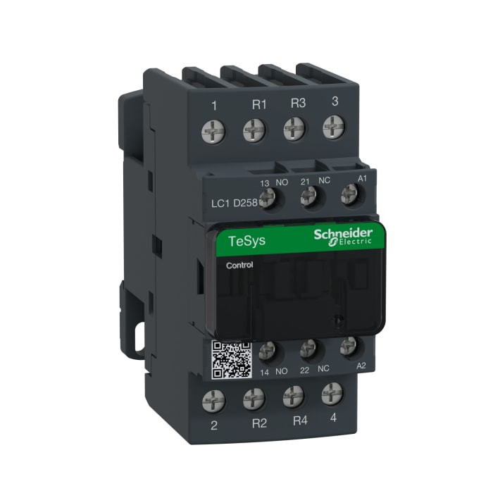 Schneider Electric TeSys D LC1D Contactor, 230 V ac Coil, 4-Pole, 40 A, 2NO + 2NC, 690 V ac