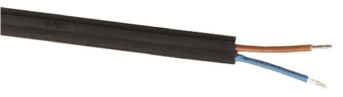 Lapp UNITRONIC Data Cable, 2 Cores, 1.5 mm², Unscreened, Black EPDM Sheath, 15 AWG