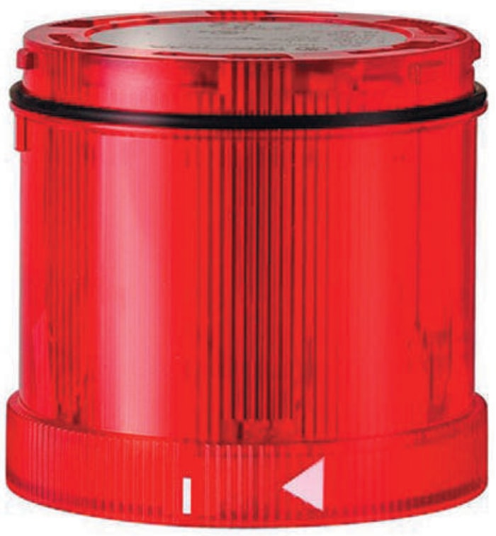 Werma 644 Series Red Flashing Effect Beacon Unit, 230 V ac, LED Bulb, AC, IP65