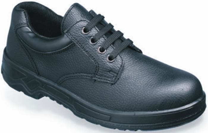 Sterling Safety Wear Black Steel Toe Capped Safety Shoes