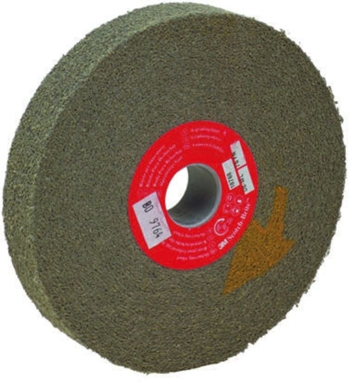 3M Fine Silicon Carbide Deburring & Finishing Wheel, 203mm