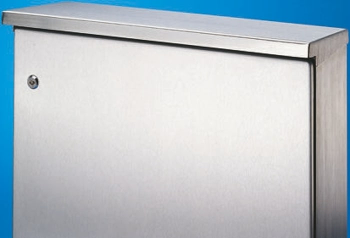 Rittal Stainless Steel Rain Canopy for Use with AE Compact Enclosure, 210 x 500 x 25mm