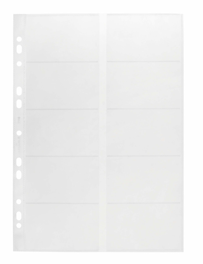 Durable Transparent Business Card Pocket