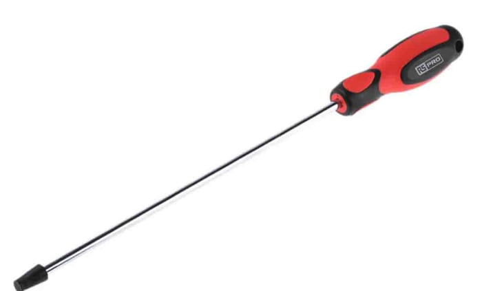 RS PRO Pozidriv Screwdriver, PZ2 Tip, 250 mm Blade, 352 mm Overall
