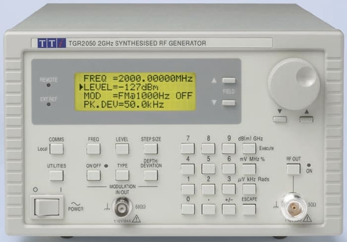 Aim-TTi TGR2050 TGR 2050 Function Generator 2000MHz (Sinewave) GPIB, RS232