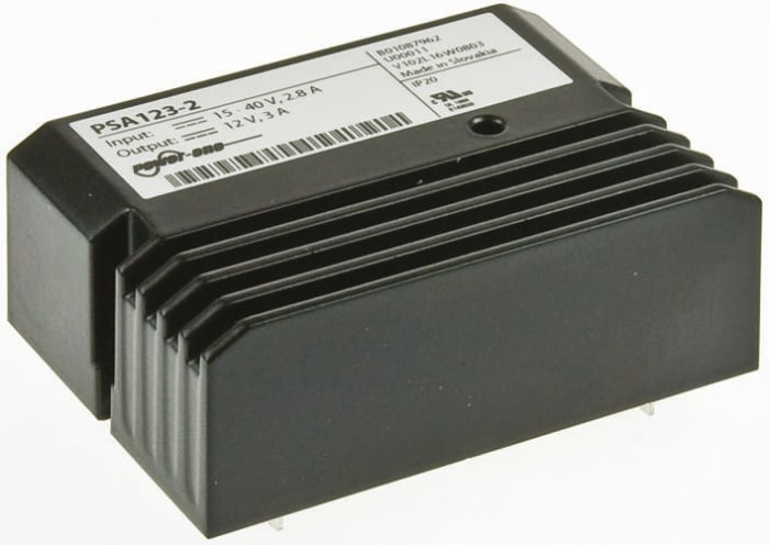 BEL POWER SOLUTIONS INC Switching Regulator, Screw Mount, 24V dc Output Voltage, 29 → 60V dc Input Voltage, 2.5A