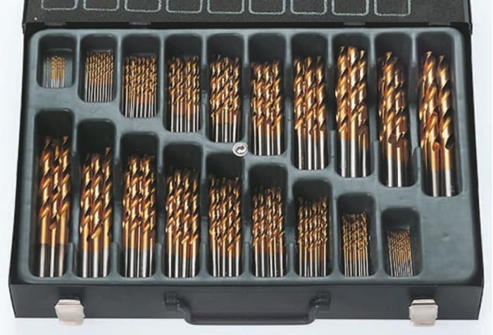170piece HSS-tin coated jobber drill set